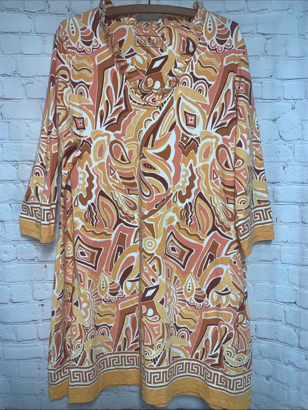 Rezobay Fall Boho Dress Size XXL